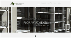 Desktop Screenshot of apartamenteflor.ro